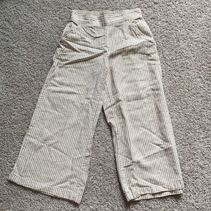 Little use - wide leg pants - stripes